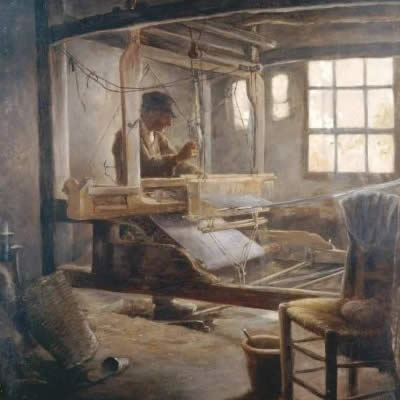 Atelier d'un tisserand, La Gacilly