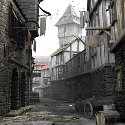La rue médiévale