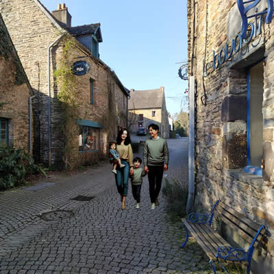 rue Saint-Vincent, La Gacilly