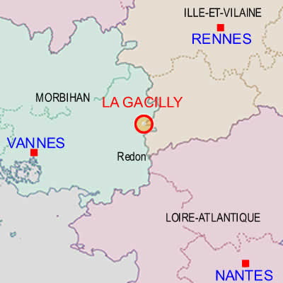Comment venir à La Gacilly, en Morbihan