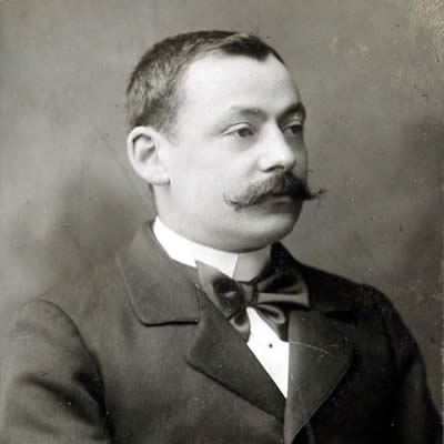 Alexandre Bruc, maire de La Gacilly