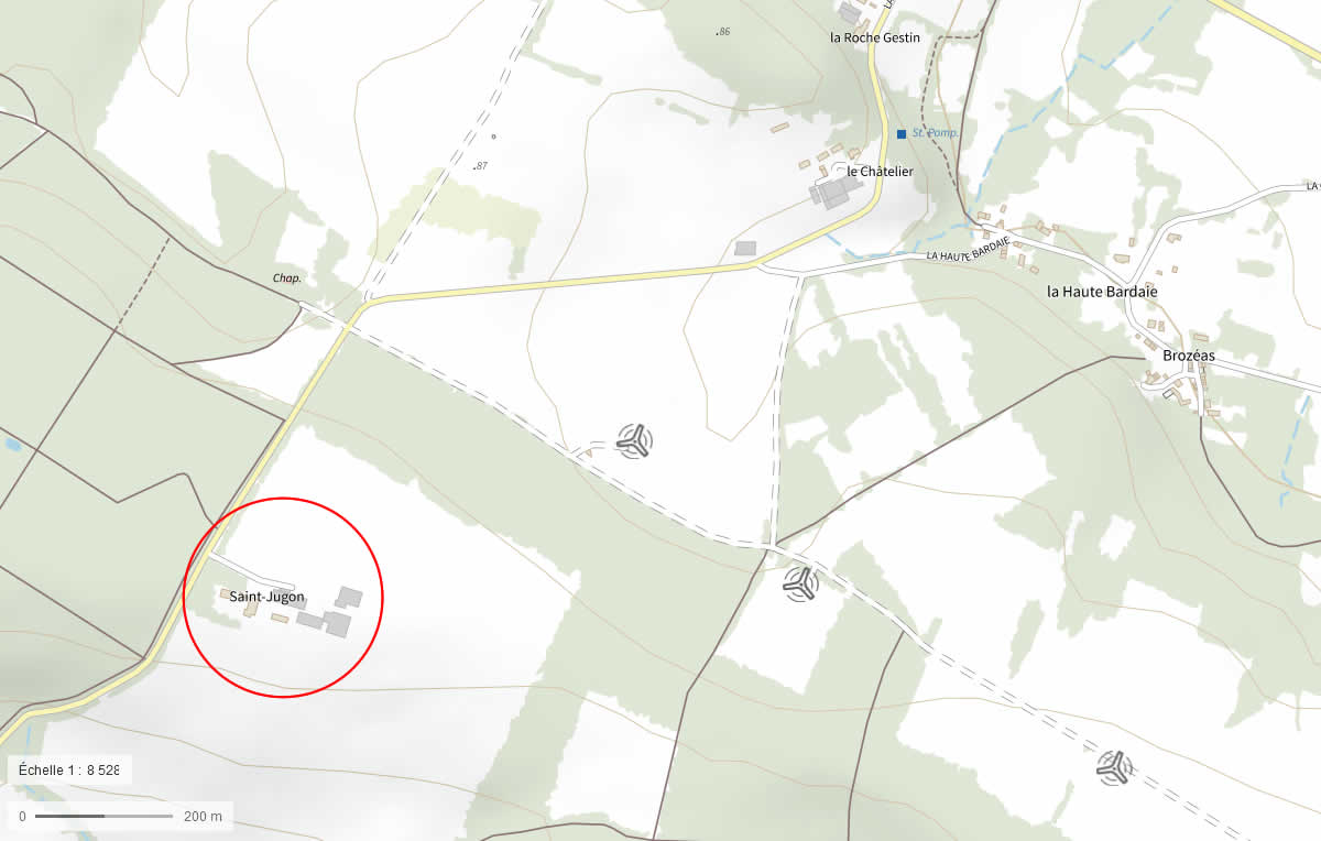 Saint-Jugon, La Gacilly