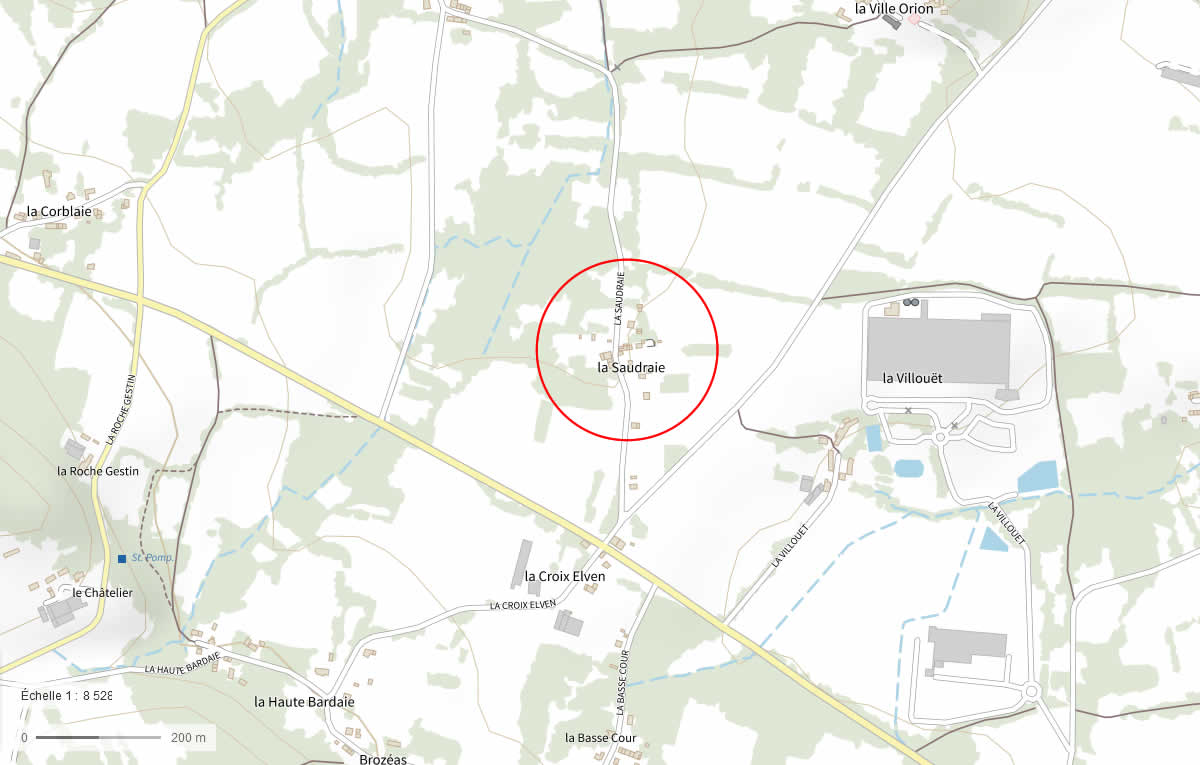 La Saudraie, La Gacilly