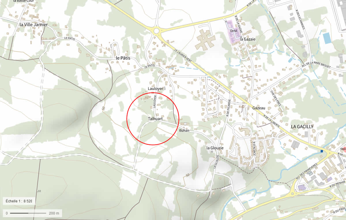 Talhuart, La Gacilly