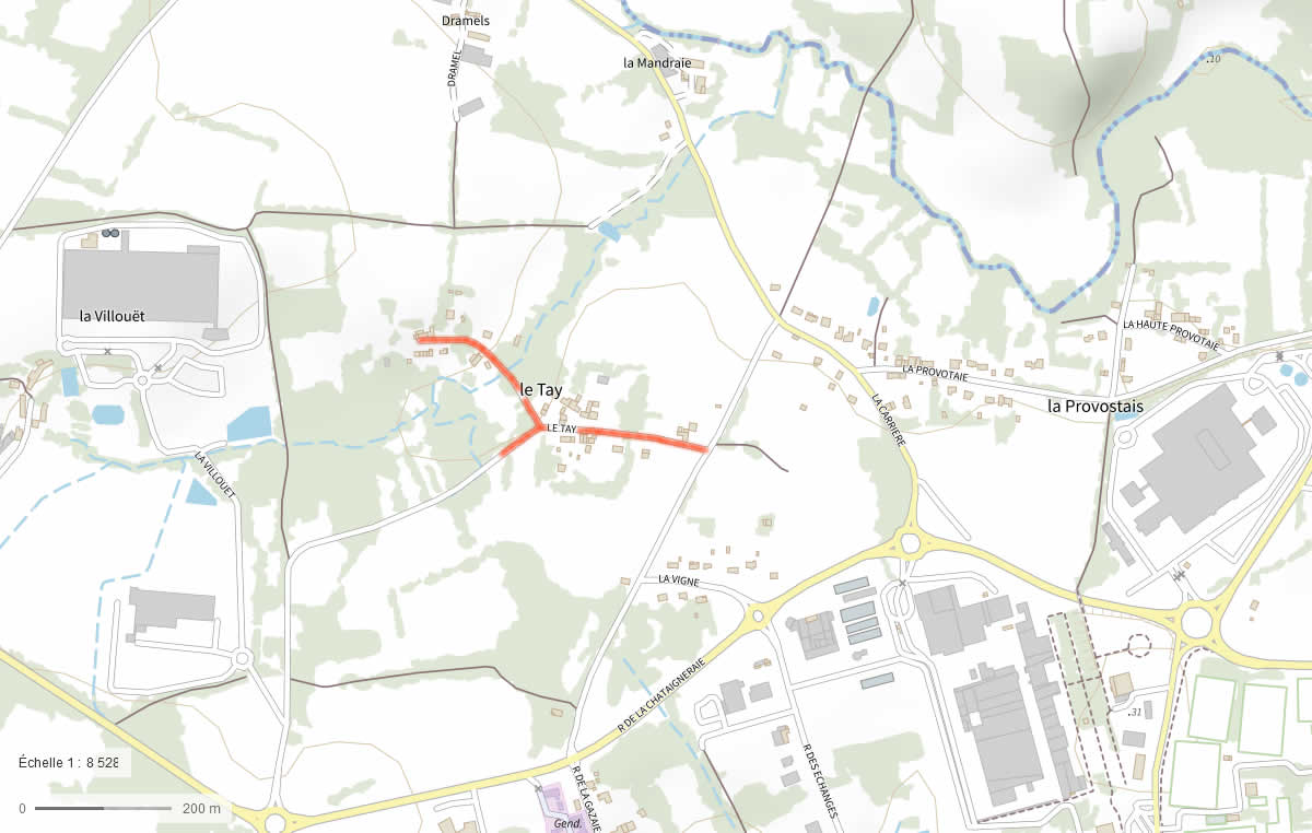 Le Tay, La Gacilly