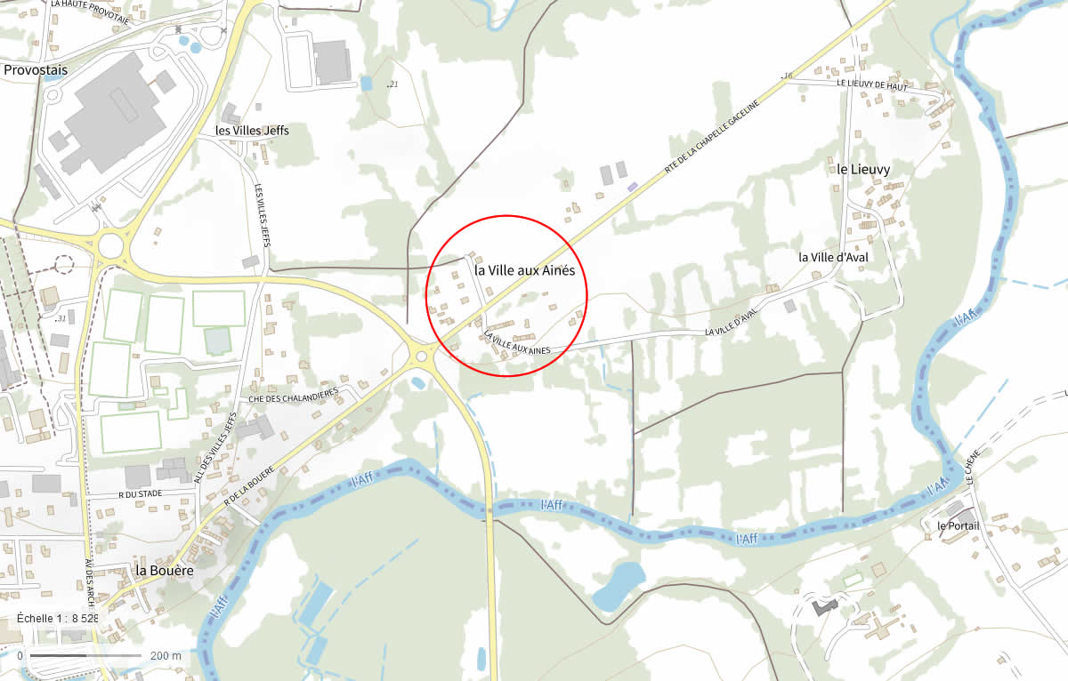 La Ville aux Ainés, La Gacilly