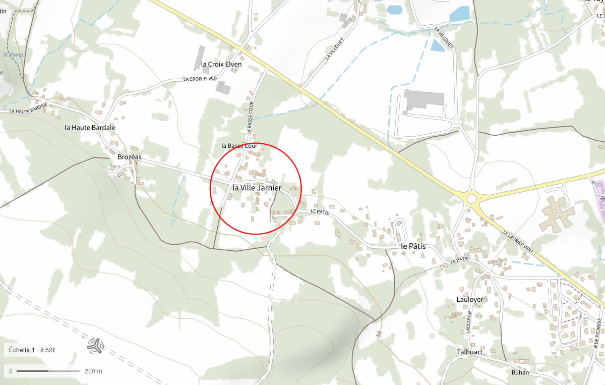 La Ville Jarnier, La Gacilly