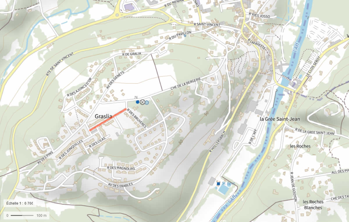 rue des Coquelicots, La Gacilly