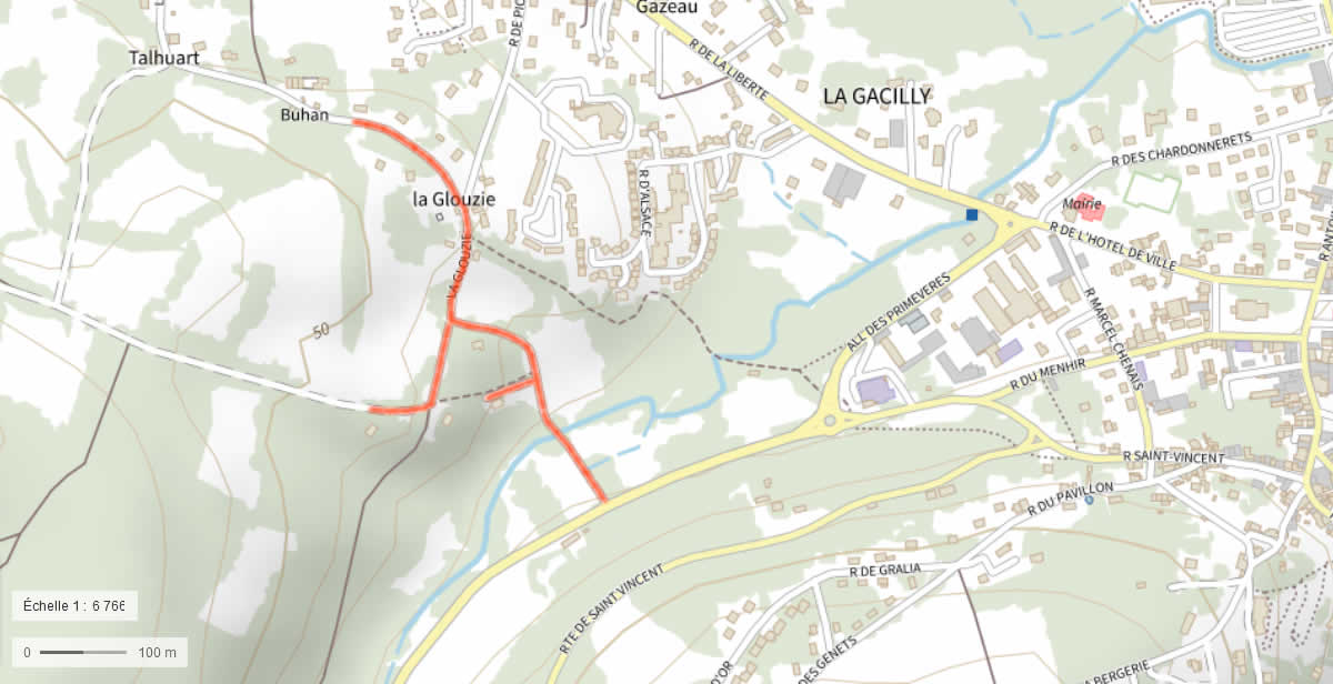 La Glouzie, La Gacilly