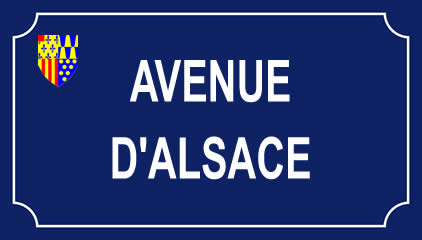 avenue d'Alsace, La Gacilly