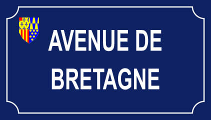 avenue de Bretagne, La Gacilly