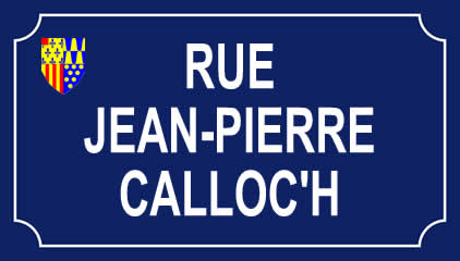 rue Jean-Pierre Calloc'h, La Gacilly