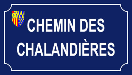 chemin des Chalandières, La Gacilly