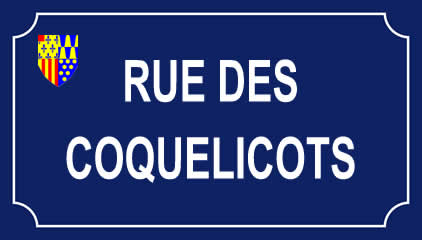 rue des Coquelicots, La Gacilly