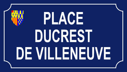 place Ducrest de Villeneuve, La Gacilly