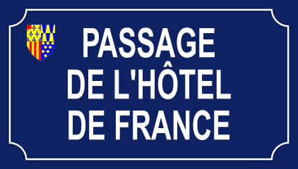 passage de l'Hôtel de France, La Gacilly