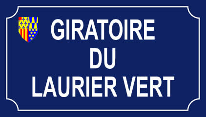 giratoire du Laurier Vert, La Gacilly