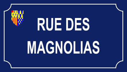 rue des Magnolias, La Gacilly