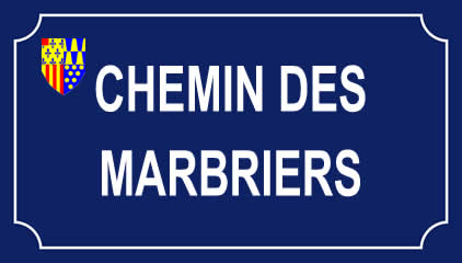 chemin des Marbriers, La Gacilly