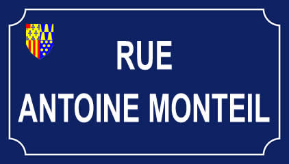 rue Antoine Monteil, La Gacilly