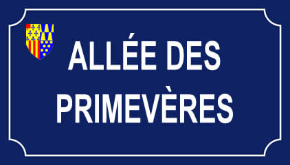 allée des Primevères, La Gacilly