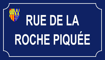 rue de la Roche Piquée, La Gacilly