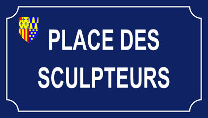 place des Sculpteurs, La Gacilly