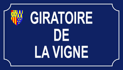 giratoire de la Vigne, La Gacilly
