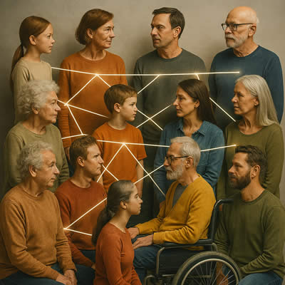 Les habitants de La Gacilly